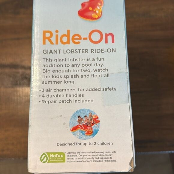 Giant Lobster Ride-On - Red - Picture 6 of 6